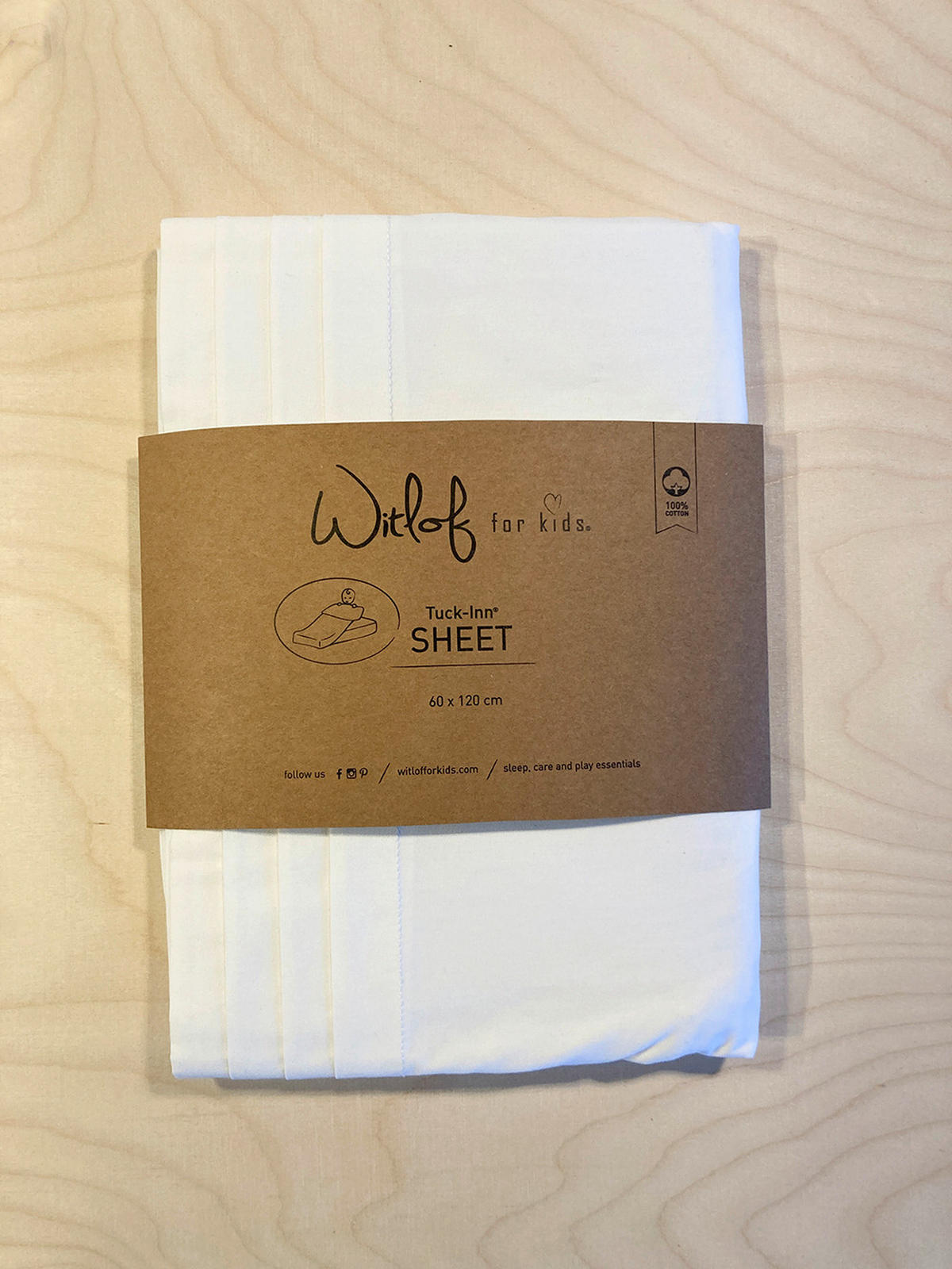 BABYDECKE 60/120 cm  - Basics (60/120cm) - Witlof for Kids