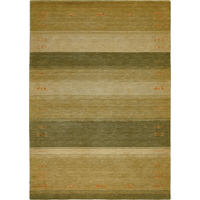 WOLLTEPPICH Wohnzimmer 130/190 cm Edition Alkatif Nomad Grün rechteckig  - Grün, KONVENTIONELL, Textil (130/190cm) - Cazaris
