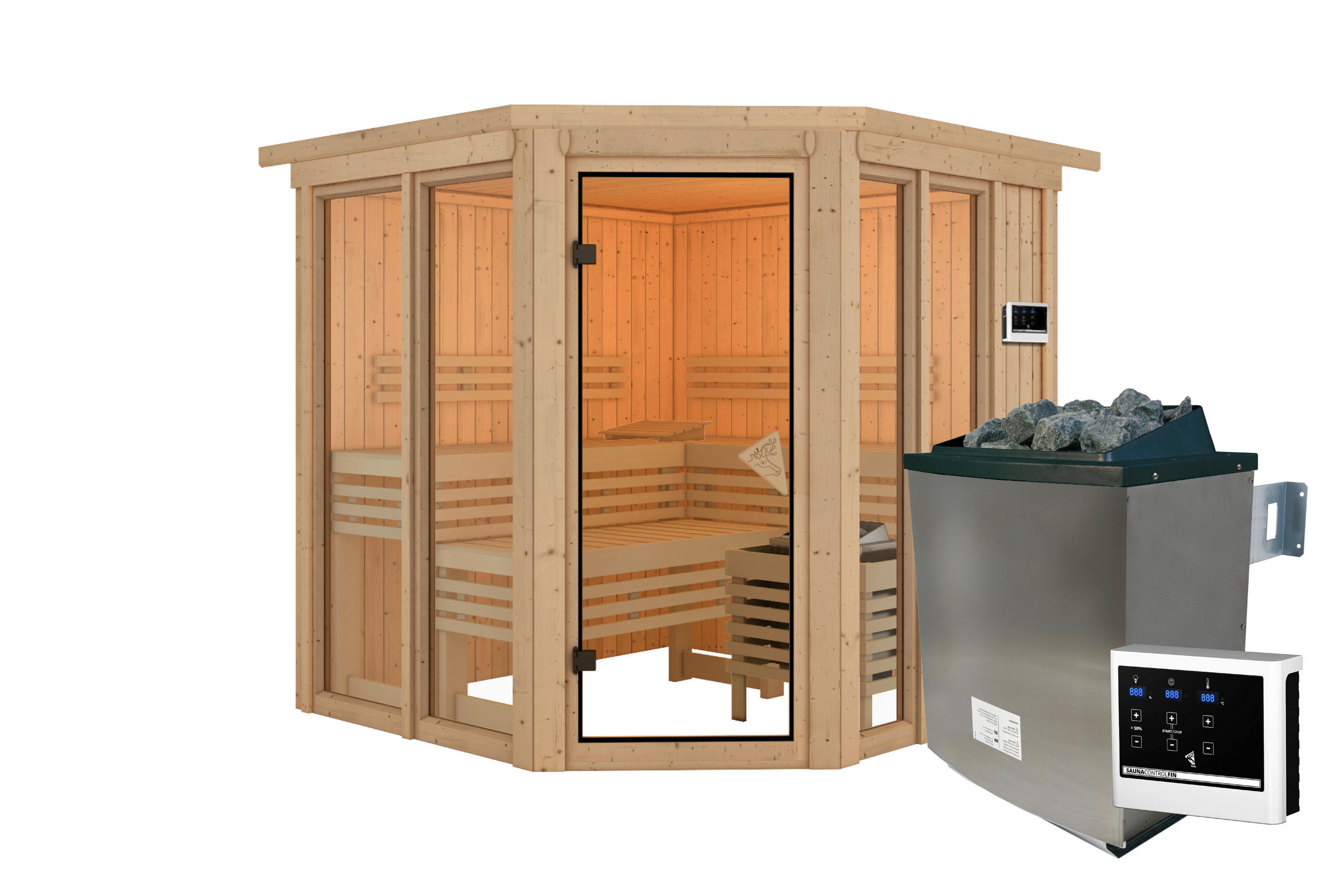 Sauna Kea 1 210/202/210 Cm