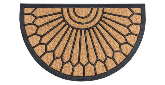 KOKOSMATTE 45/75 cm Mix Mats  - Hellbraun/Schwarz, Basics, Naturmaterialien/Kunststoff (45/75cm) - Esposa
