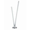 LED-STEHLEUCHTE Cicanto   - Nickelfarben, Design, Metall (54/172,5/30cm) - Cinque