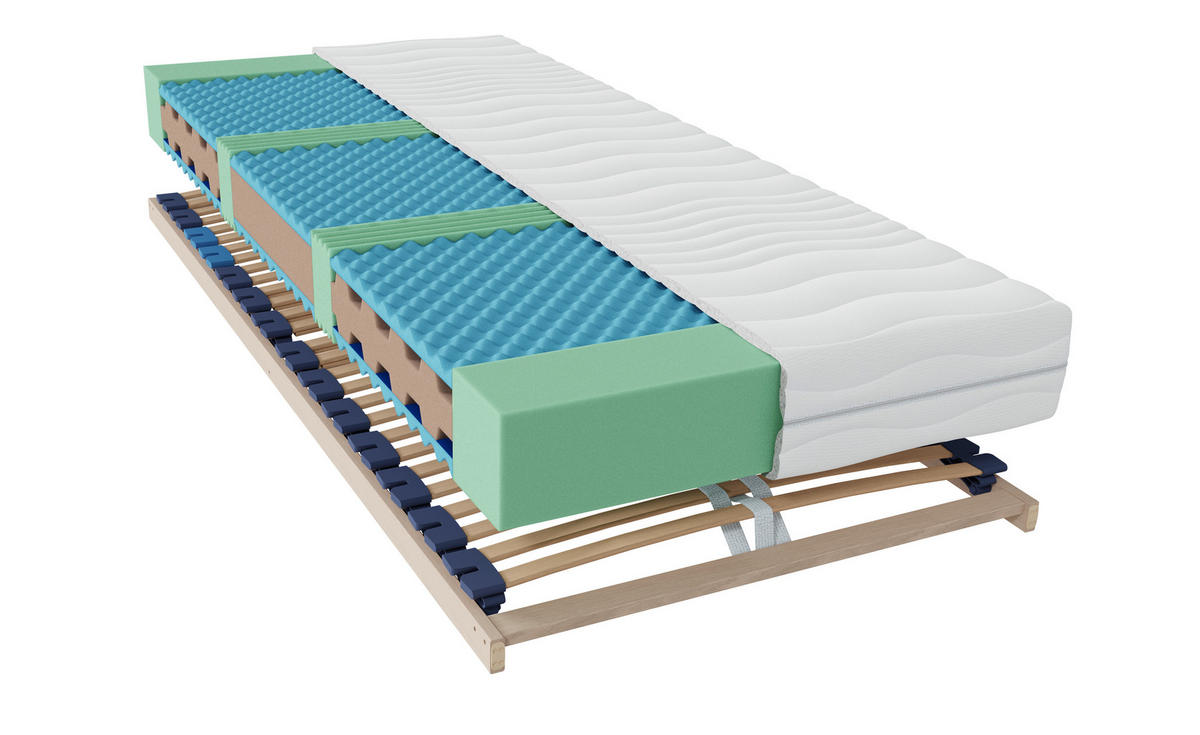 MATRATZENSET 90/200 cm  - Naturfarben, Basics, Holz (90/200cm) - Sleeptex