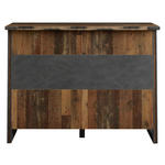 BAR Braun, Grau  - Braun/Grau, Trend, Holzwerkstoff (140/105/48cm) - Carryhome