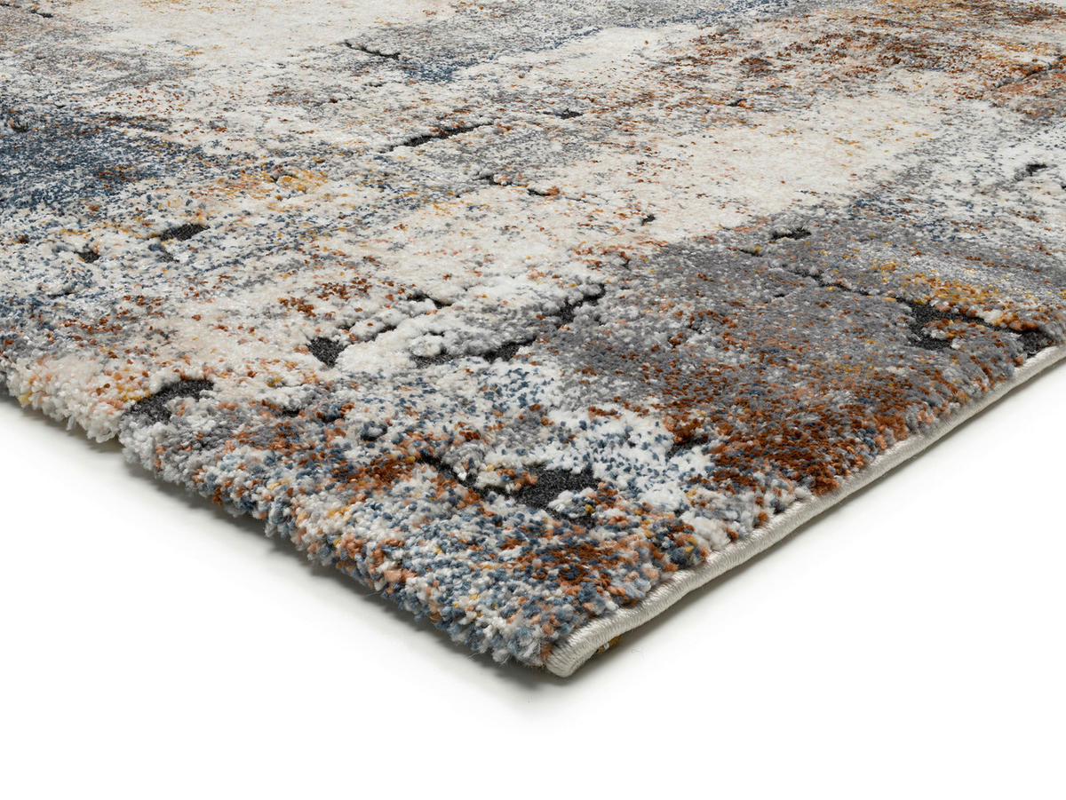 TEPPICH 160/230 cm Kalydor Braun, Creme, Grau  - Creme/Braun, Basics, Textil (160/230cm) - Novel