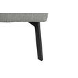 ECKSOFA in Webstoff Olivgrün  188/296 cm  - Schwarz/Olivgrün, Design, Textil/Metall (188/296cm) - Xora