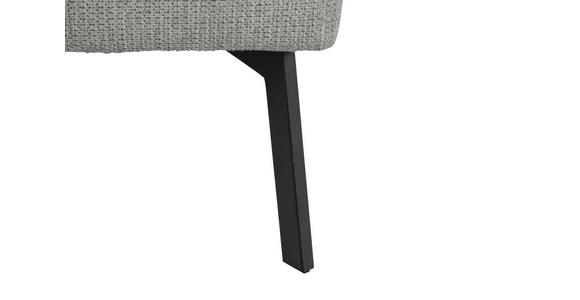 ECKSOFA in Webstoff Olivgrün 188/296 cm - Schwarz/Olivgrün, Design, Textil/Metall (188/296cm) - Xora