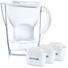 WASSERKARAFFE 2,4 L - Weiß, Design, Kunststoff (26,5/27,5/11cm) WASSERKARAFFE 2,4 L - Weiß, Design, Kunststoff (26,5/27,5/11cm)