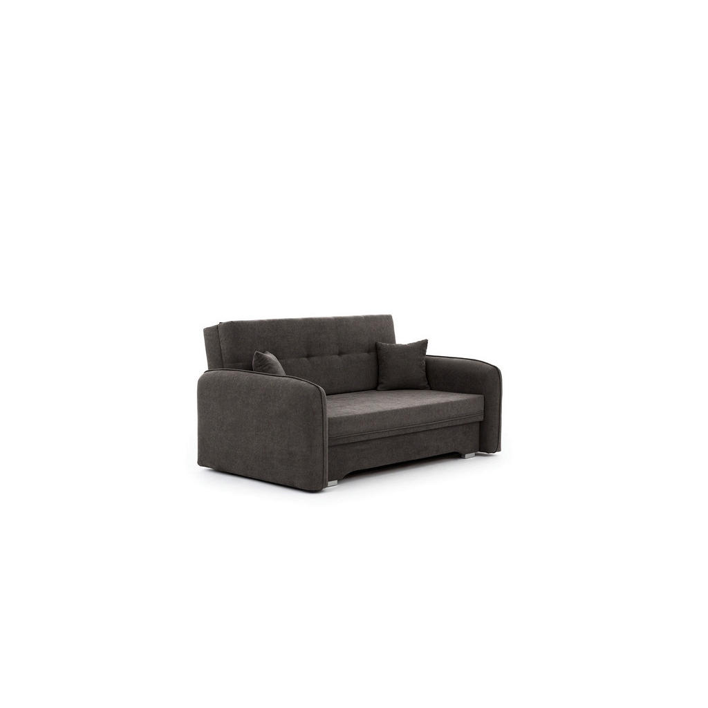 Thumbnail - Mid.you Schlafsofa, Dunkelgrau, Textil, 3-Sitzer, 155x105x75 cm, Wohnzimmer, Sofas & Couches, Schlafsofas, Schlafsofas m...