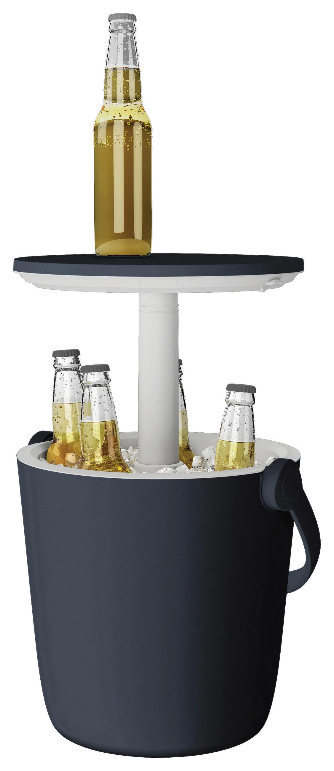 ZAHRADNÍ BAROVÝ STŮL, plast, 38/38/37-60 cm - Design, plast (38/38/37-60cm) - Mömax