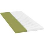 TOPPER 90/200 cm Höhe ca. 6 cm  - Weiß, Basics, Textil (90/200cm) - Xora