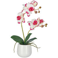 KUNSTBLUME - Pink/Creme, Basics, Keramik/Kunststoff (38cm)