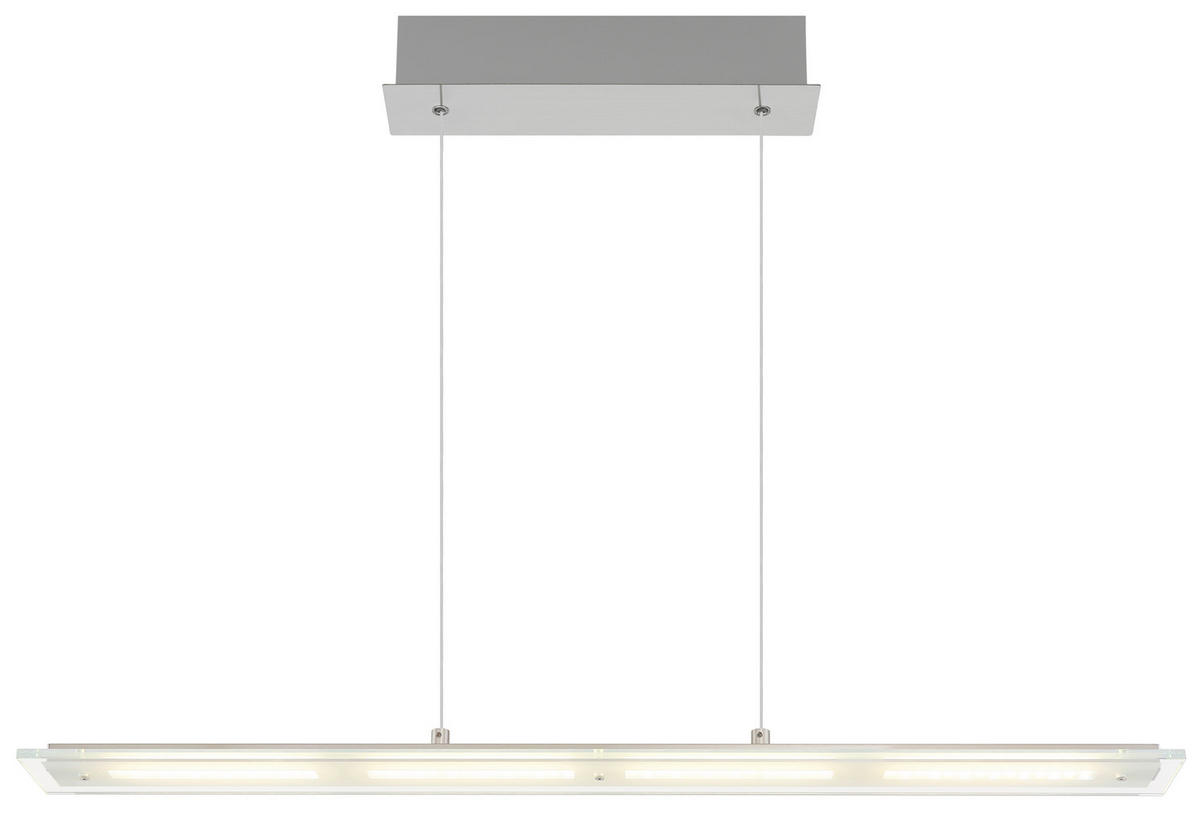 ZÁVĚSNÉ LED SVÍTIDLO, 88/9/80-150 cm - průhledné/čiré, Design, kov/plast (88/9/80-150cm)
