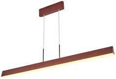 LED-PENDELLEUCHTE 100/4/150 cm  - Hellbraun, Design, Metall (100/4/150cm)