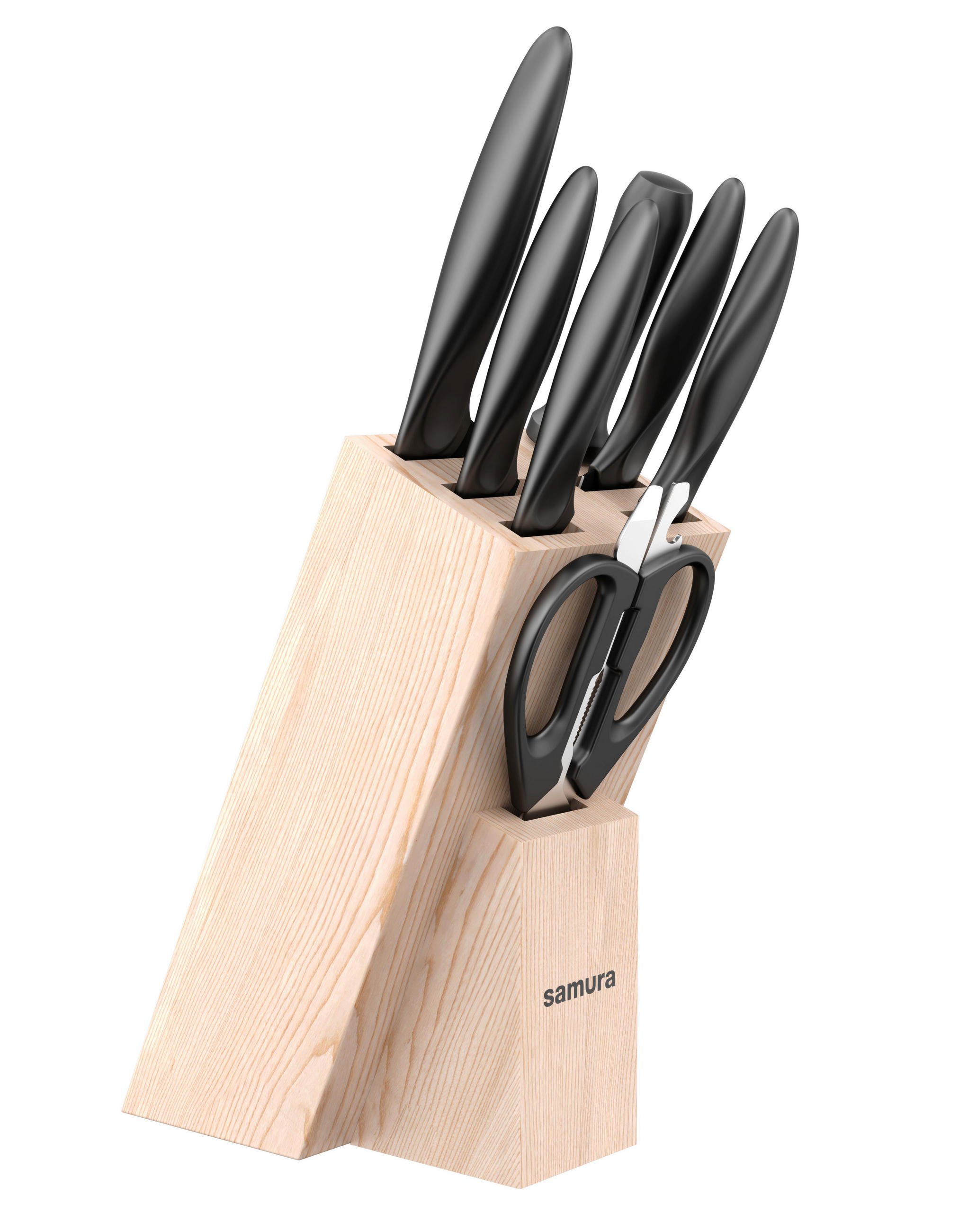 SET NOŽEVA      8-dijelni  Mojo  - Basics (15/30/10cm) - Samura