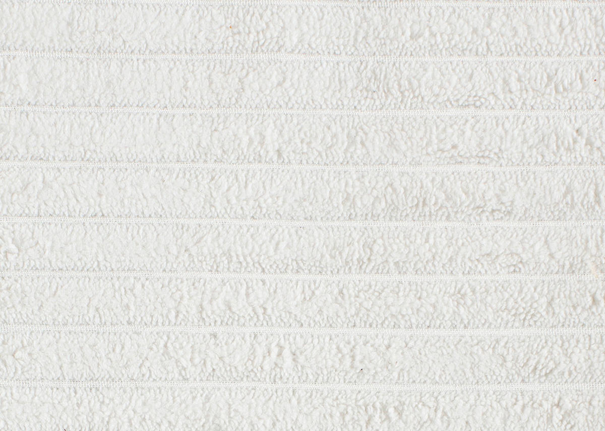 ECKSOFA in Cord Creme  - Edelstahlfarben/Creme, Konventionell, Textil/Metall (248/200cm) - Beldomo System