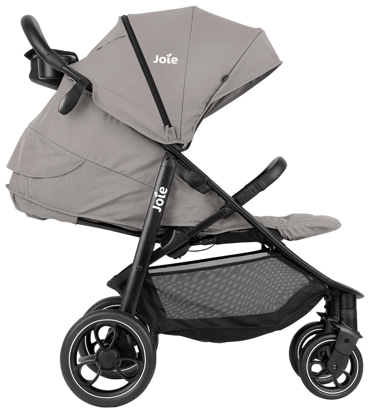 BUGGY Litetrax Pro  - Schwarz/Grau, Basics, Textil/Metall (58/103/93,6cm) - Joie