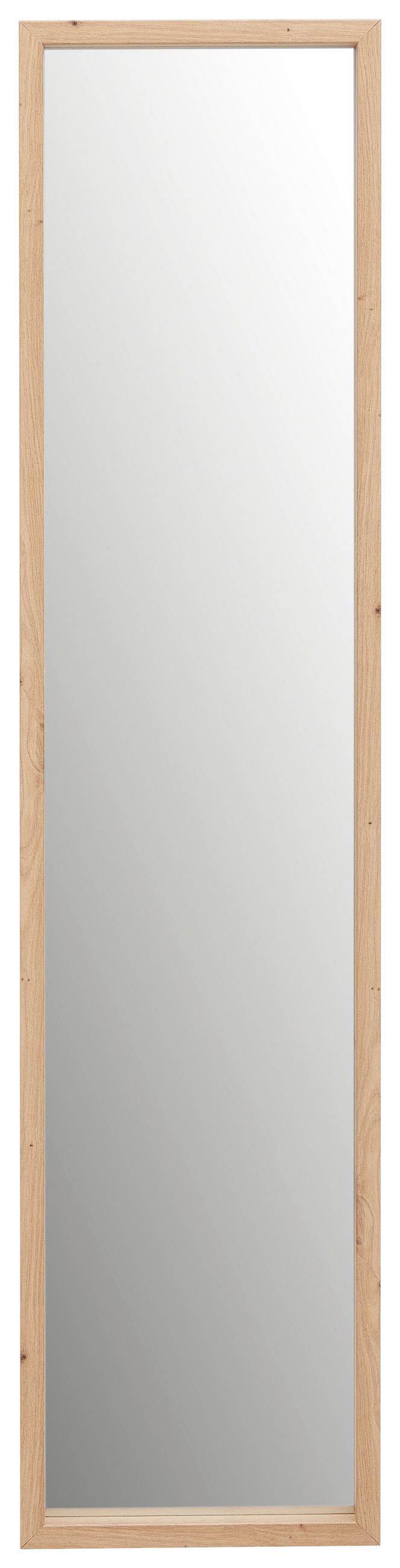 WANDSPIEGEL 33/138/4 cm    in rechteckig  - Eichefarben, Design, Glas/Holzwerkstoff (33/138/4cm)