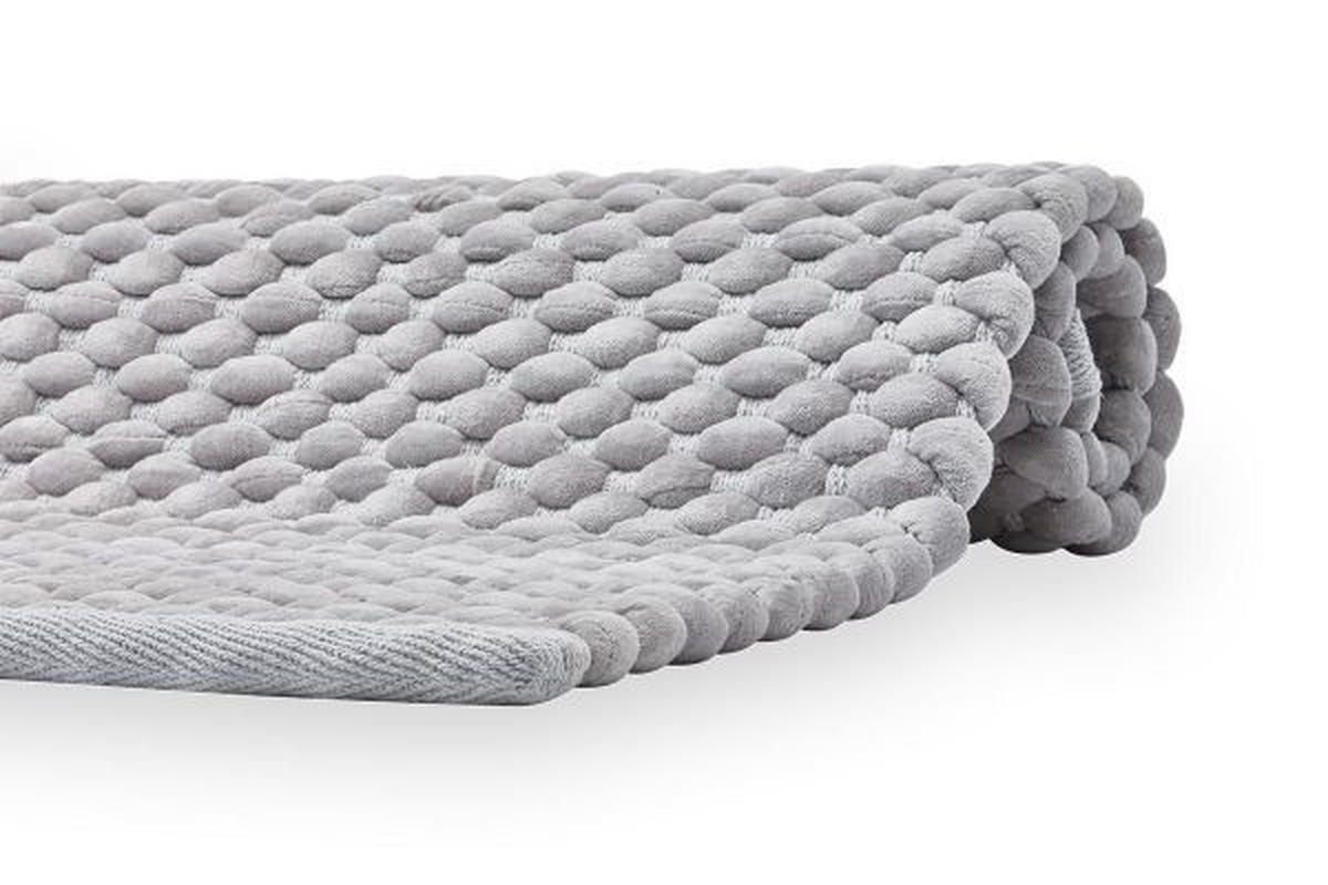 KOBEREC DO KOUPELNY, 60/100 cm - světle šedá, Basics, textil (60/100cm) - Aquanova