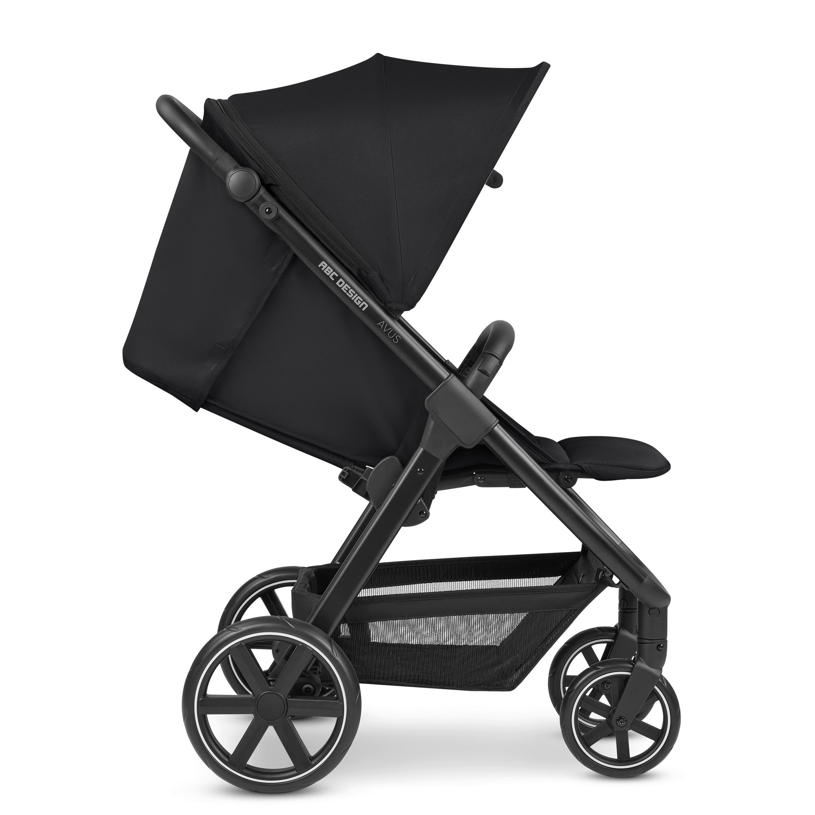 BUGGY AVUS  - Schwarz, Basics, Textil/Metall (46,5/23,5/72cm) - ABC Design