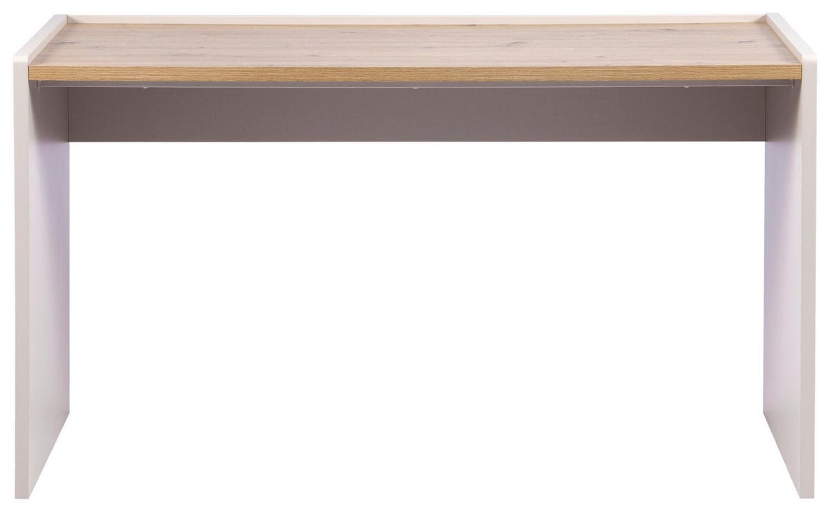 SCHREIBTISCH  Kaschmir, Eiche Artisan   - Kaschmir/Eiche Artisan, MODERN, Holzwerkstoff (138/76/60cm) - MID.YOU