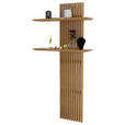 WANDPANEEL Eichefarben  80/120/20 cm  - Eichefarben, Natur, Holz (80/120/20cm) - Linea Natura
