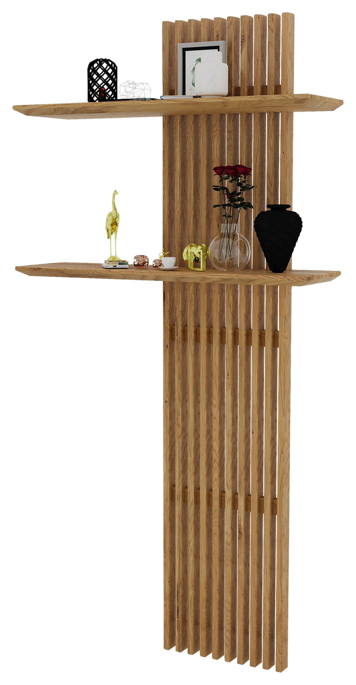 FALI PANEL 80/119,7/20 cm  - tölgyfa színű, Natur, fa (80/119,7/20cm) - Linea Natura