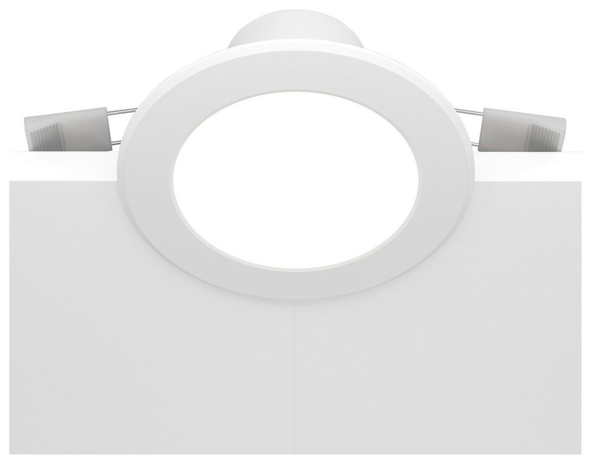 STRAHLER 9,7/5,3/9,7 cm   - Weiß, Basics, Kunststoff (9,7/5,3/9,7cm) - MAYTONI