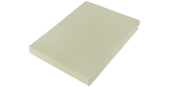 SPANNLEINTUCH 180-200/200 cm Jersey - Hellgrün, Basics, Textil (180-200/200cm) - Novel