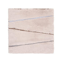 KOUPELNOVÁ PŘEDLOŽKA,  - perleť, Basics, textil/přírodní materiály (60/60cm) - Dieter Knoll