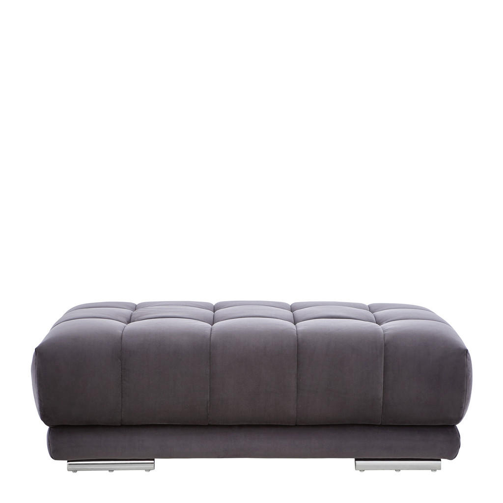 Thumbnail - Beldomo Speed Hocker, Anthrazit, Textil, Uni, 126x42x76 cm, Goldenes M, Stoffauswahl, Wohnzimmer, Hocker, Sitzhocker