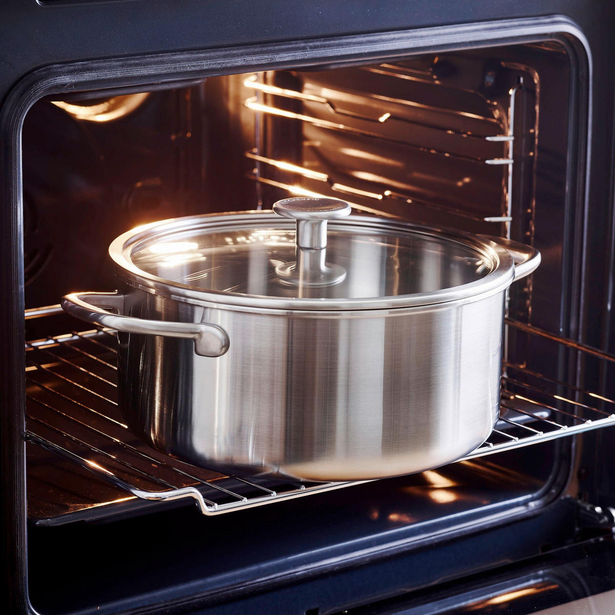 KASSEROLLE Multi-Ply Stainless Steel 3.1 L  - Edelstahlfarben, Basics, Glas/Metall (20cm) - Kitchenaid