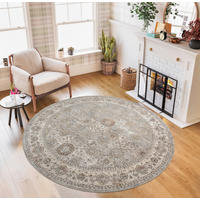 VINTAGE-TEPPICH 200 cm Paulien Grau, Beige rund  - Beige/Grau, Design, Textil (200cm) - Dieter Knoll