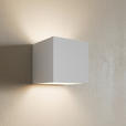 WANDLEUCHTE Alessia 11,5/11,5/11,5 cm  - Weiß, Basics, Stein (11,5/11,5/11,5cm) - Novel