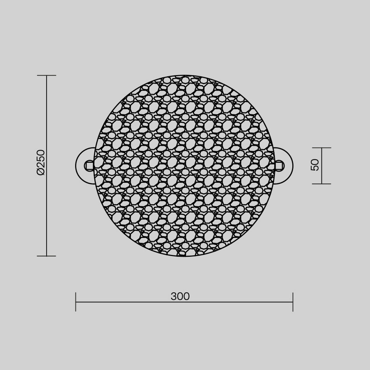 WANDLEUCHTE Mangata 25/- cm  - Chromfarben, Design, Metall (25/-cm) - MAYTONI