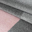 WEBTEPPICH 80/250 cm Lucca Pink  - Pink, Trend, Textil (80/250cm) - Novel