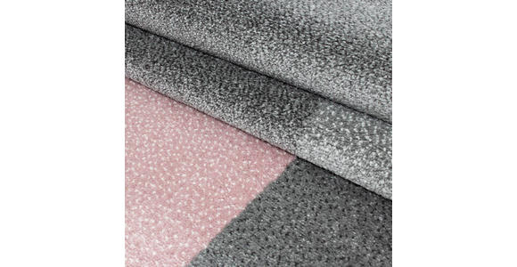 WEBTEPPICH 80/250 cm Lucca Pink - Pink, Trend, Textil (80/250cm) - Novel