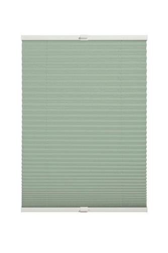 PLISSÉGARDIN grön 130/40 cm