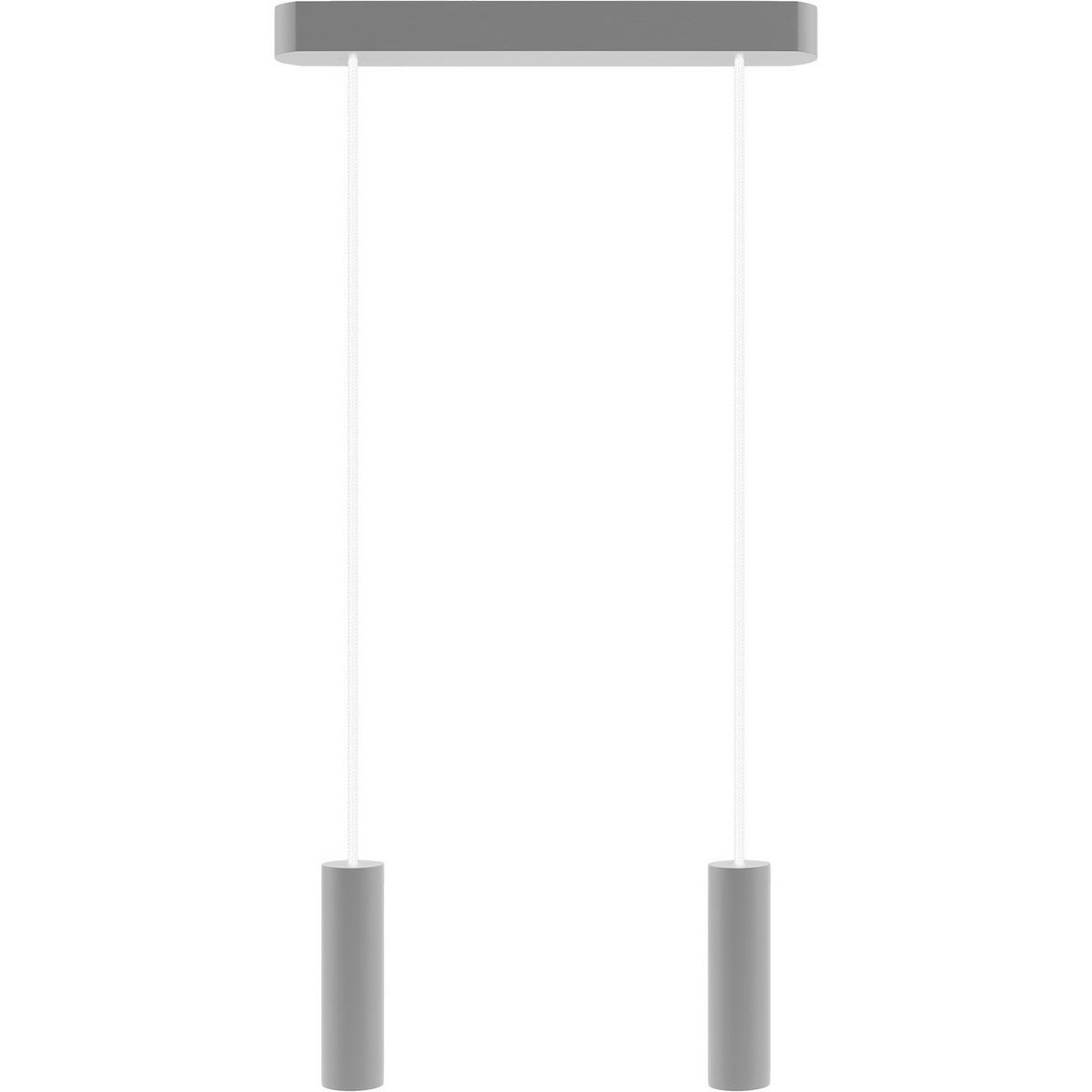 ZÁVESNÉ SVIETIDLO, 37/3.4/150 cm  - sivá, Design, drevo (37/3.4/150cm)