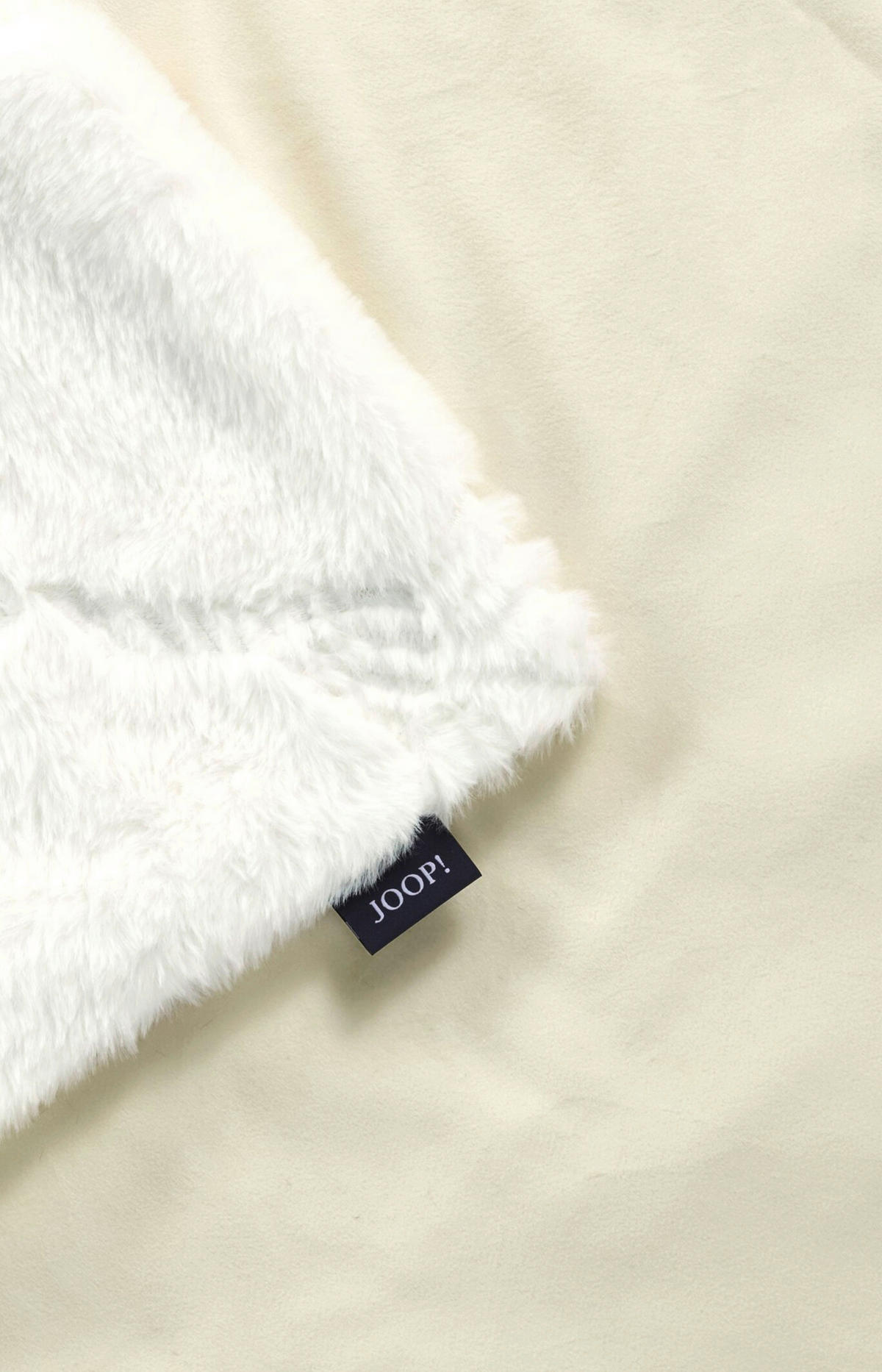 PLAID J! Cozy Cornfllower weiß 130/170 cm  - Weiß, Design, Textil (130/170cm) - Joop!