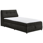 BOXBETT 120/200 cm  in Schwarz  - Schwarz, Design, Kunststoff/Textil (120/200cm) - Carryhome