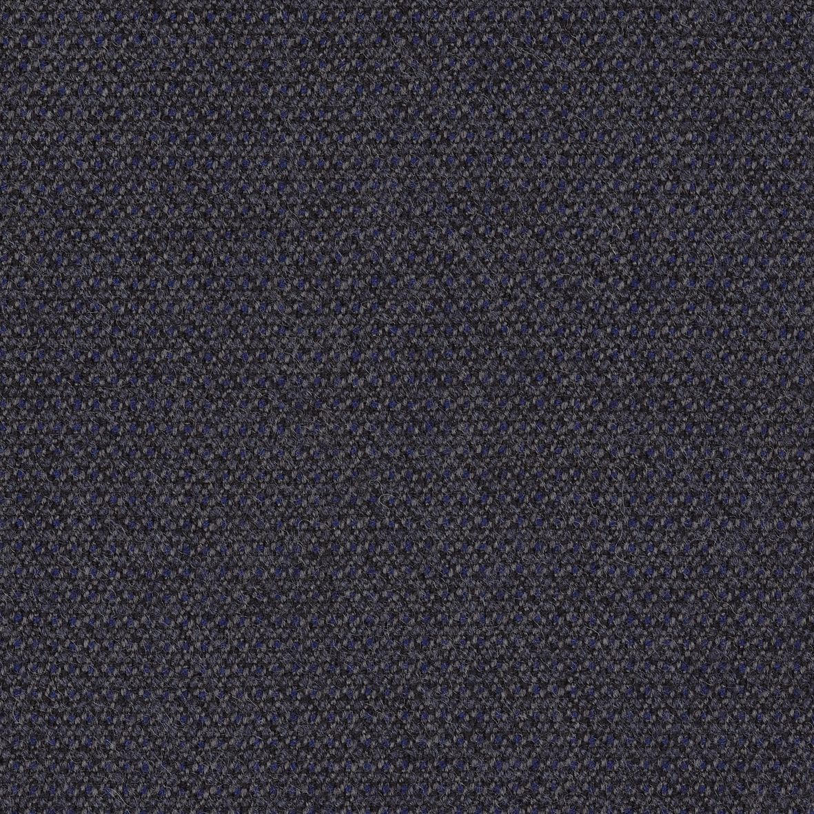 BÜROHOCKER Wollmischung mel. Schwarz, Hellgrau, Dunkelblau  - Hellgrau/Schwarz, Basics, Kunststoff/Textil (55/45,66/55cm) - Aeris