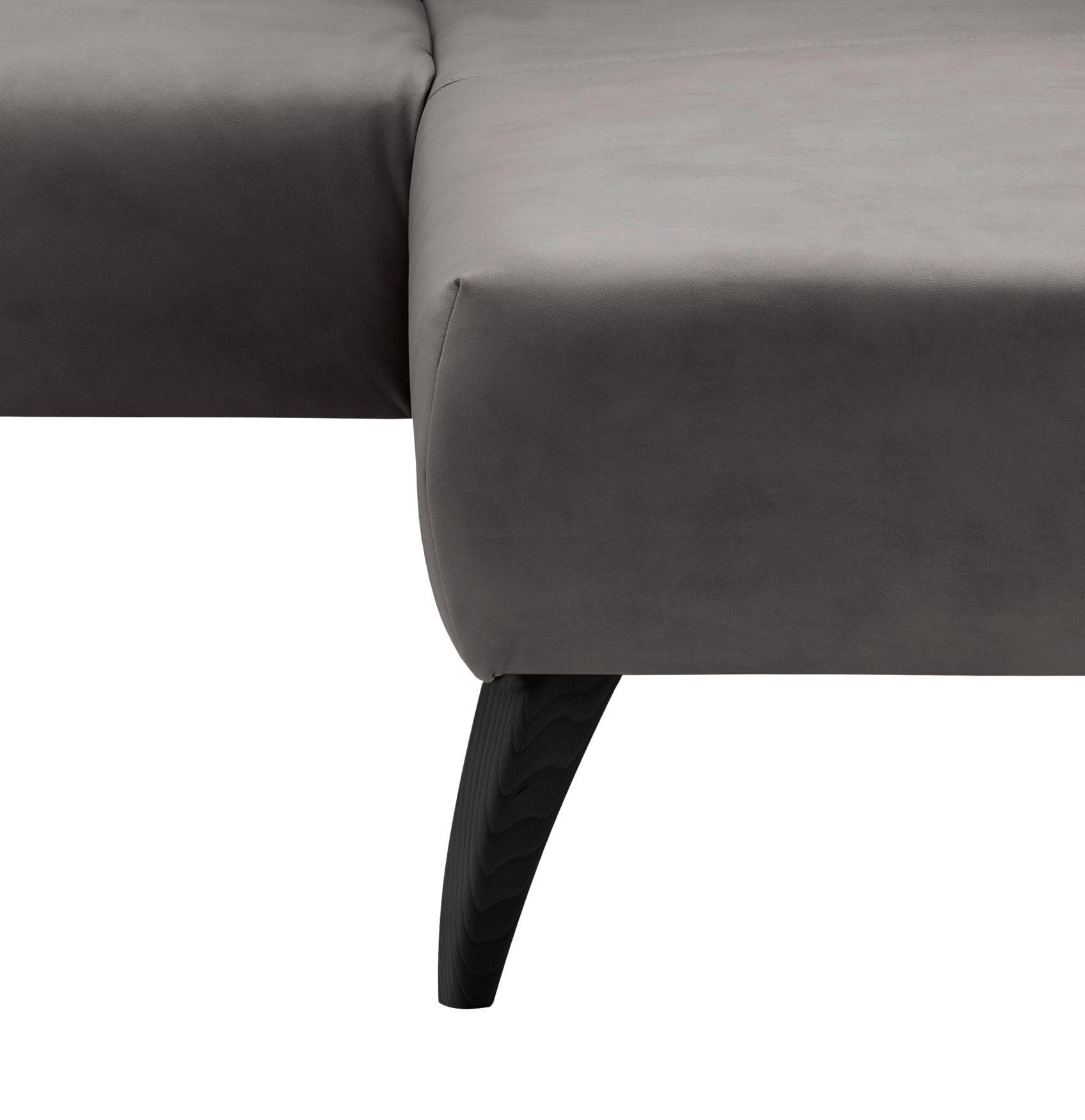 Thumbnail - Livetastic Ecksofa, Anthrazit, Textil, Buche, Uni, 4-Sitzer, Füllung: Schaumstoff, Ottomane rechts, L-Form, 264x160 cm, ...