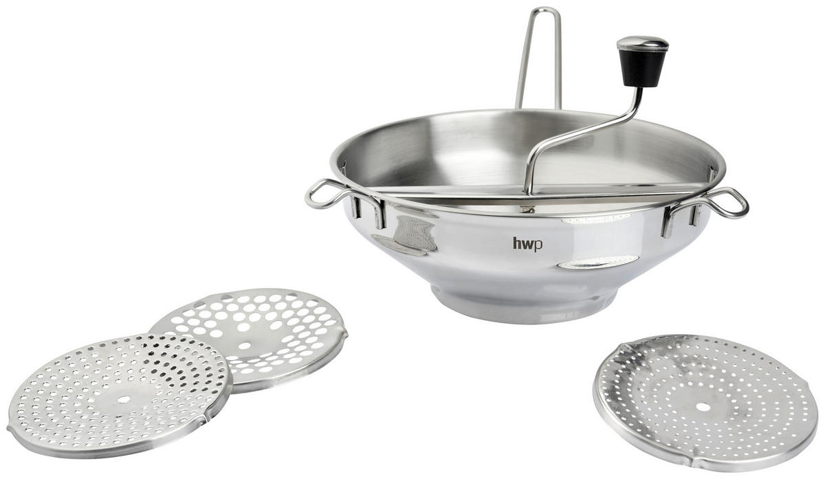 PASSIERSIEB  - Edelstahlfarben, Basics, Metall (24/8,4cm) - Homeware Profession.
