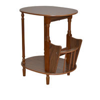 BEISTELLTISCH 38/48/56 cm Pinie massiv Nussbaumfarben  - Nussbaumfarben, KONVENTIONELL, Holz/Holzwerkstoff (38/48/56cm) - MID.YOU