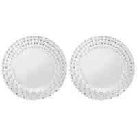 PLATZTELLER 32 cm 2-teilig  - Klar, Basics, Glas (32cm) - Nachtmann