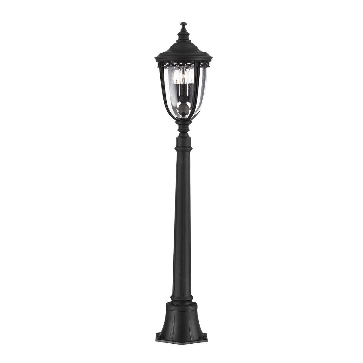 WEGELEUCHTE - Schwarz, Basics, Glas/Metall (21.6/118cm) - Elstead Lighting