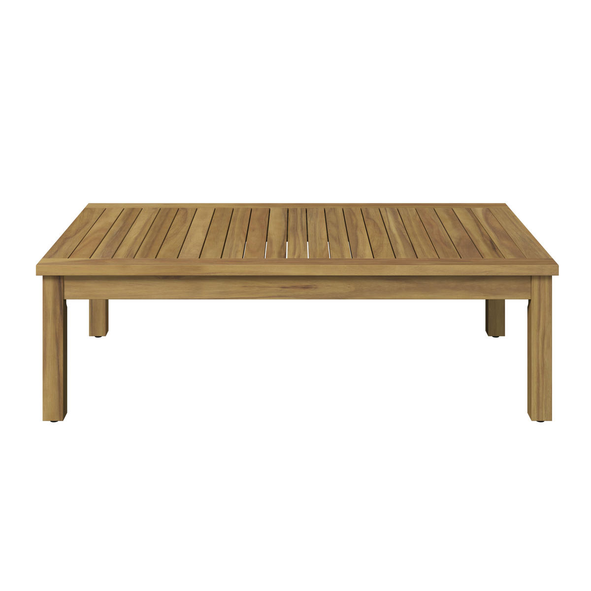 LOUNGEGARNITUR  240/160 cm  Akazie teilmassiv  - Akaziefarben/Grau, MODERN, Holz/Kunststoff (240/160cm) - Beldano