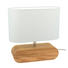 TISCHLEUCHTE - Weiß/Braun, LIFESTYLE, Holz/Textil (30/31/12cm) TISCHLEUCHTE - Weiß/Braun, LIFESTYLE, Holz/Textil (30/31/12cm)
