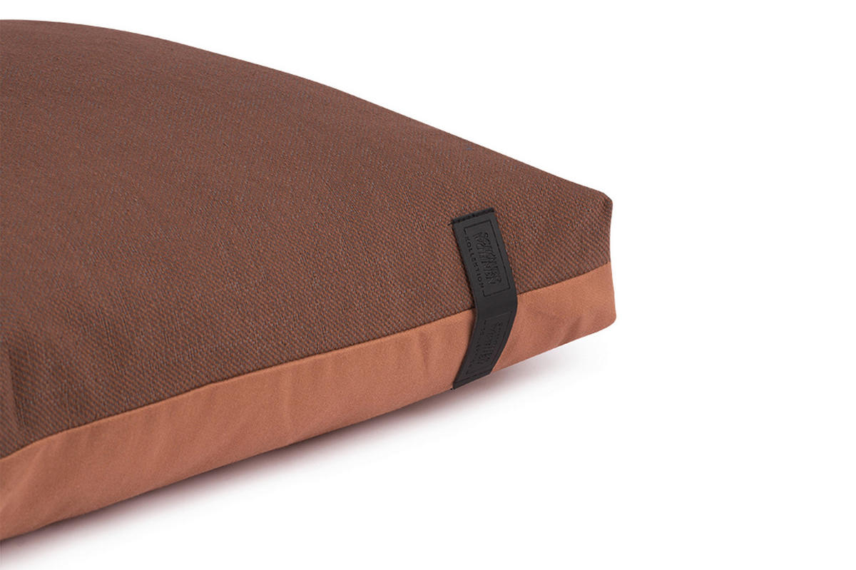 KISSENHÜLLE SW-Solo 38/38 cm  - Kastanienfarben/Rotbraun, Basics, Textil (38/38cm) - Schöner Wohnen