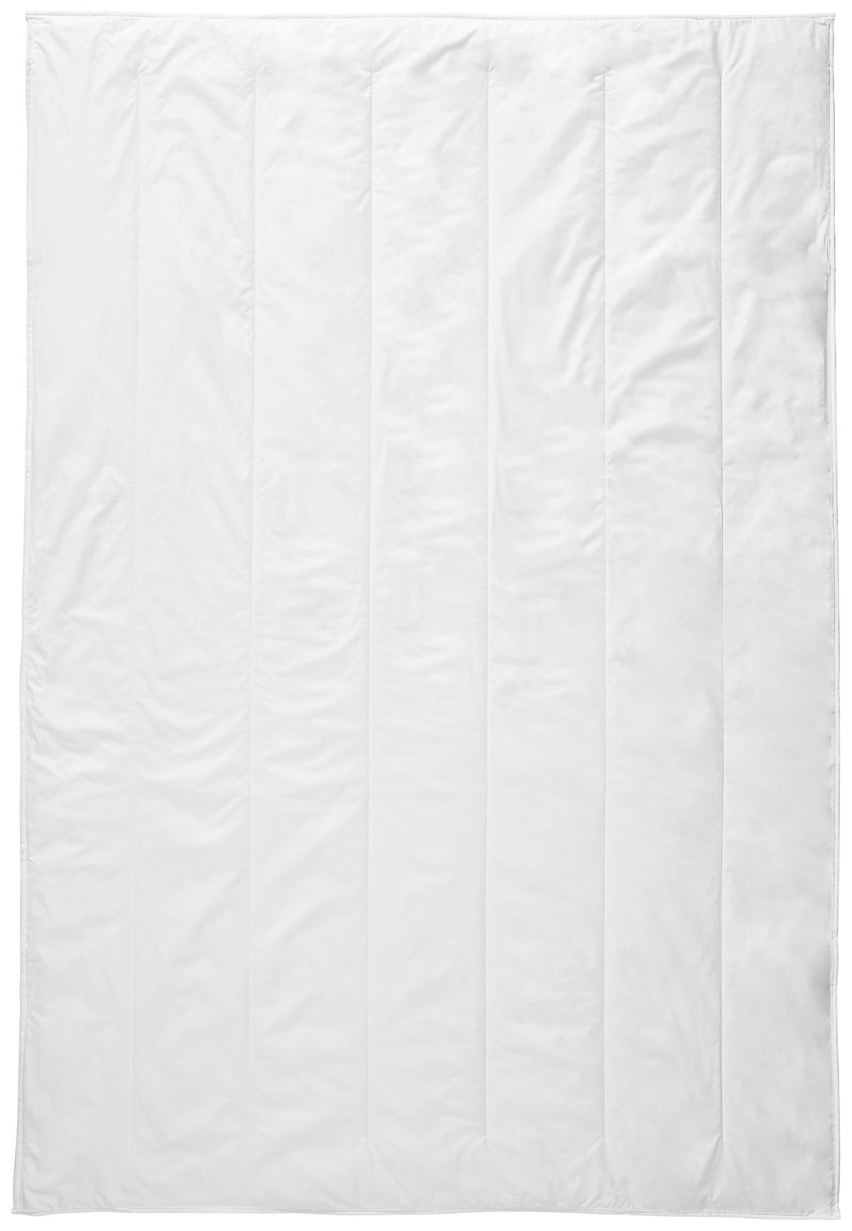 LETNÍ PŘIKRÝVKA, 135/200 cm,  - bílá, Basics, textil (135/200cm) - Centa-Star